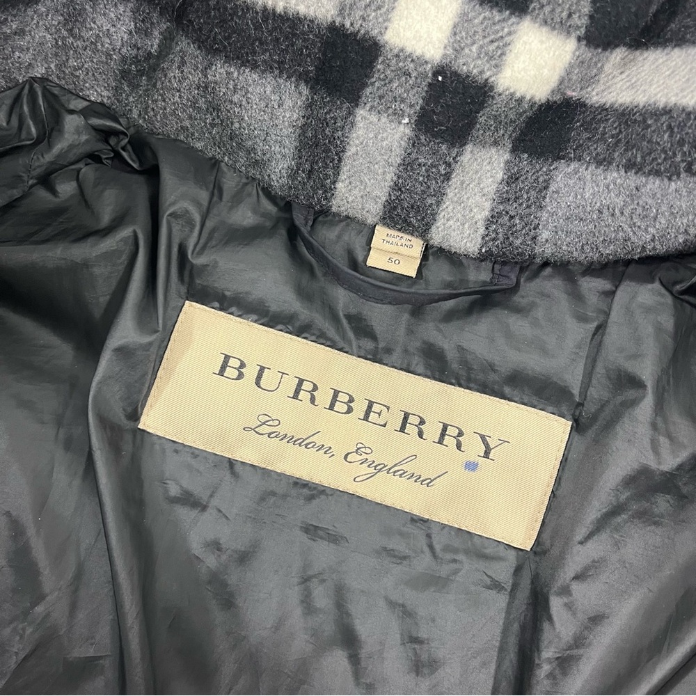 Burberry Lockwood Longline Puffer Jacket Size XXXL NWT Sleek Black - Picture 8 of 13